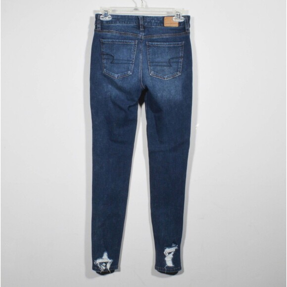 American Eagle Outfitters The Dream Jean Jegging Distressed Jeans Size 2 Regular - Picture 2 of 5
